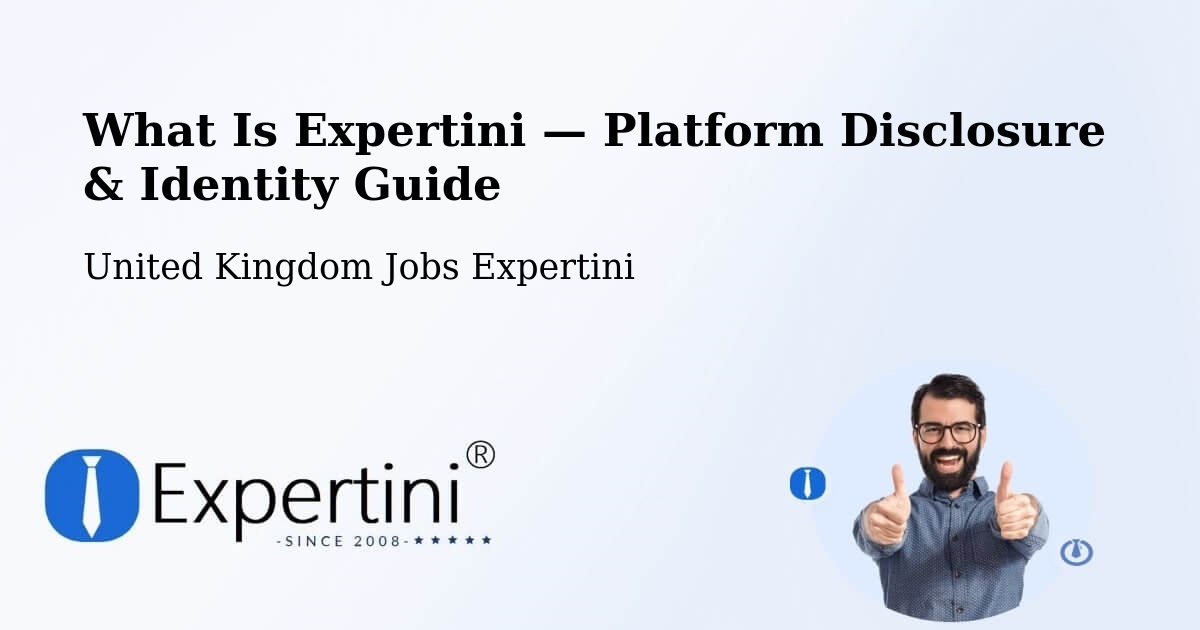 What Is Expertini — Platform Disclosure & Identity Guide – Macduff